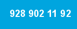 928 902 11 92